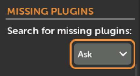 Settings 不足プラグイン設定