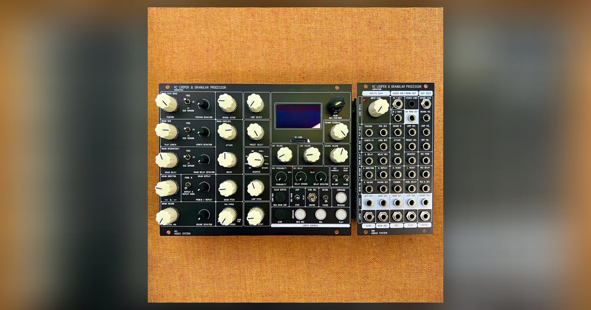 鍵盤楽器 ADDAC112 VC Looper & Granular Processor ADDAC System: ADDAC112 VC Looper & Granular Processor | Takazudo