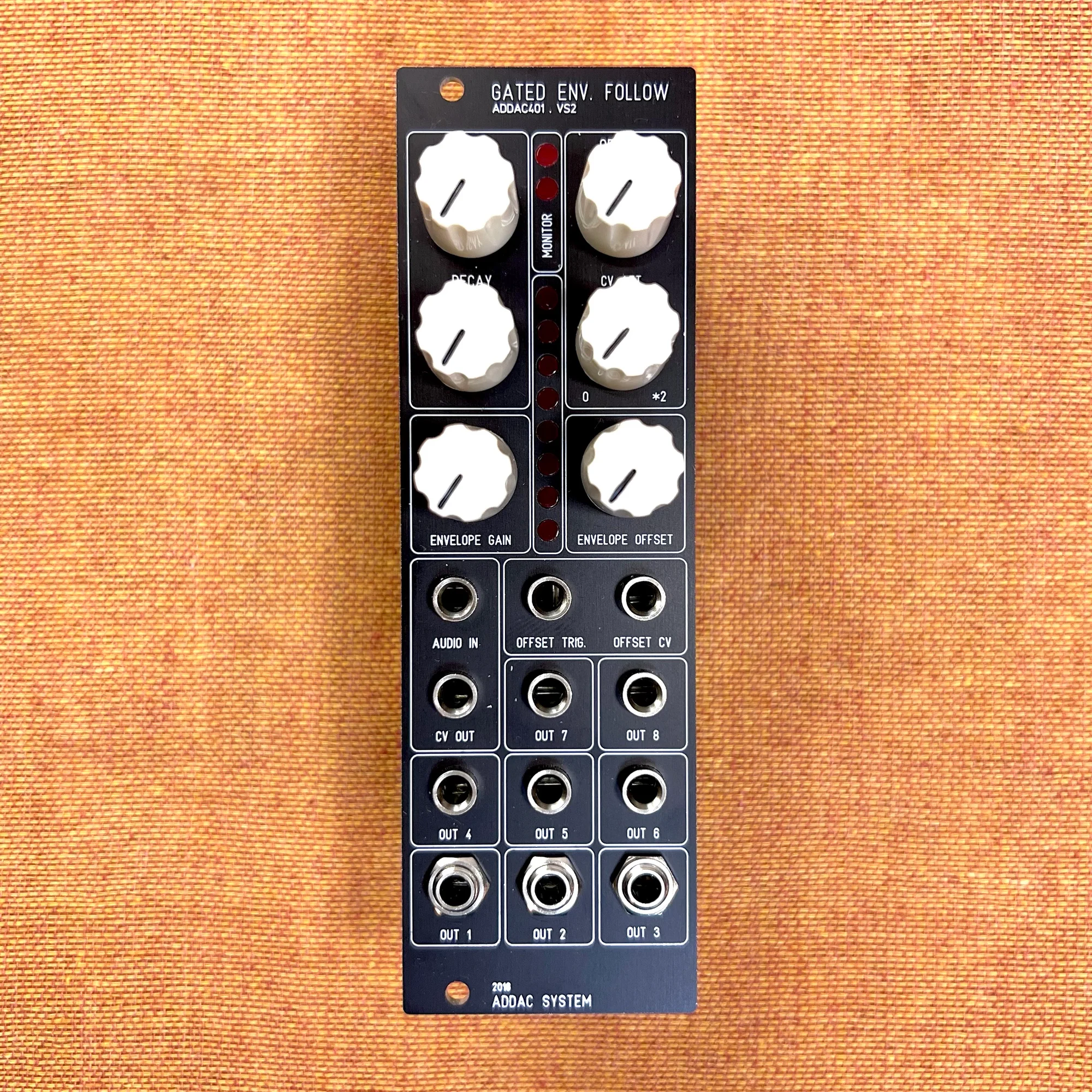 ADDAC System: ADDAC401 Gated Envelope Follower VS2