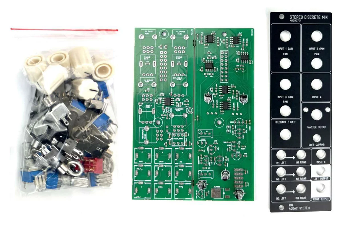 キット内包物の写真