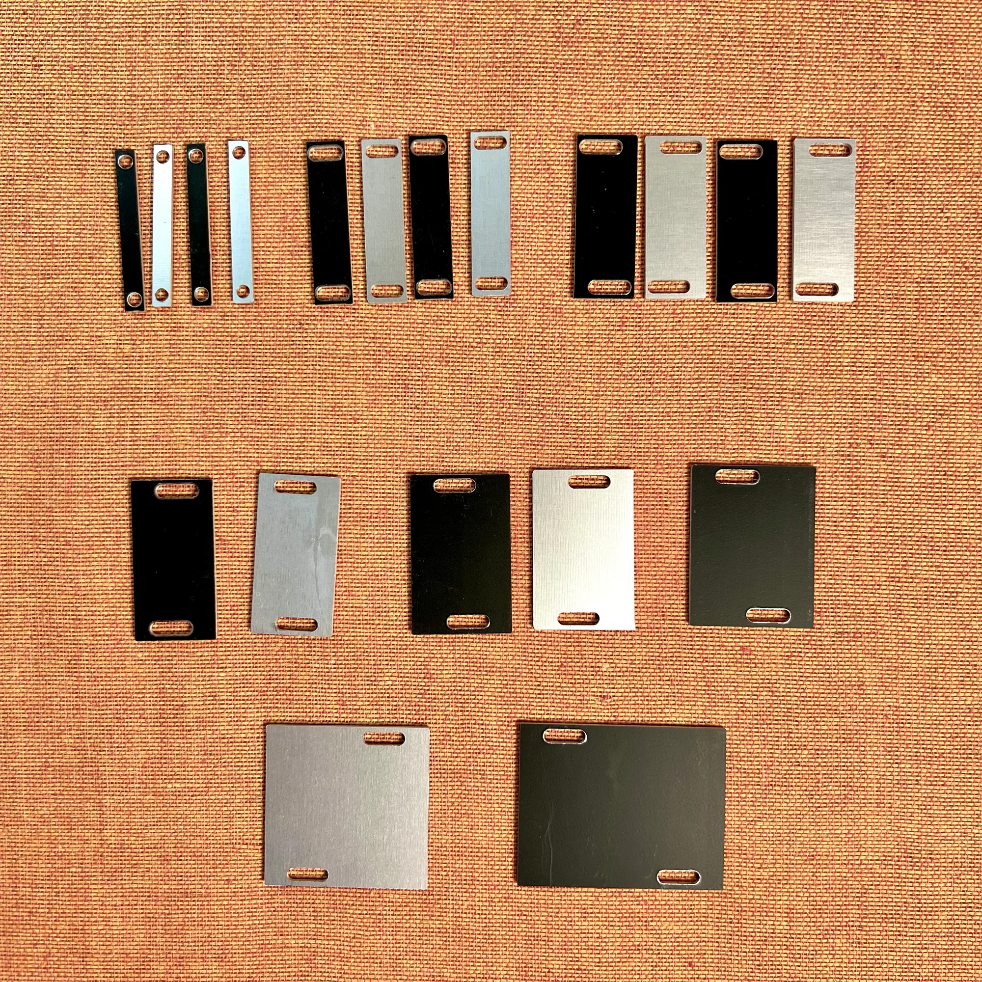 Takazudo Modular: アルミブランクパネル1U 19枚セット