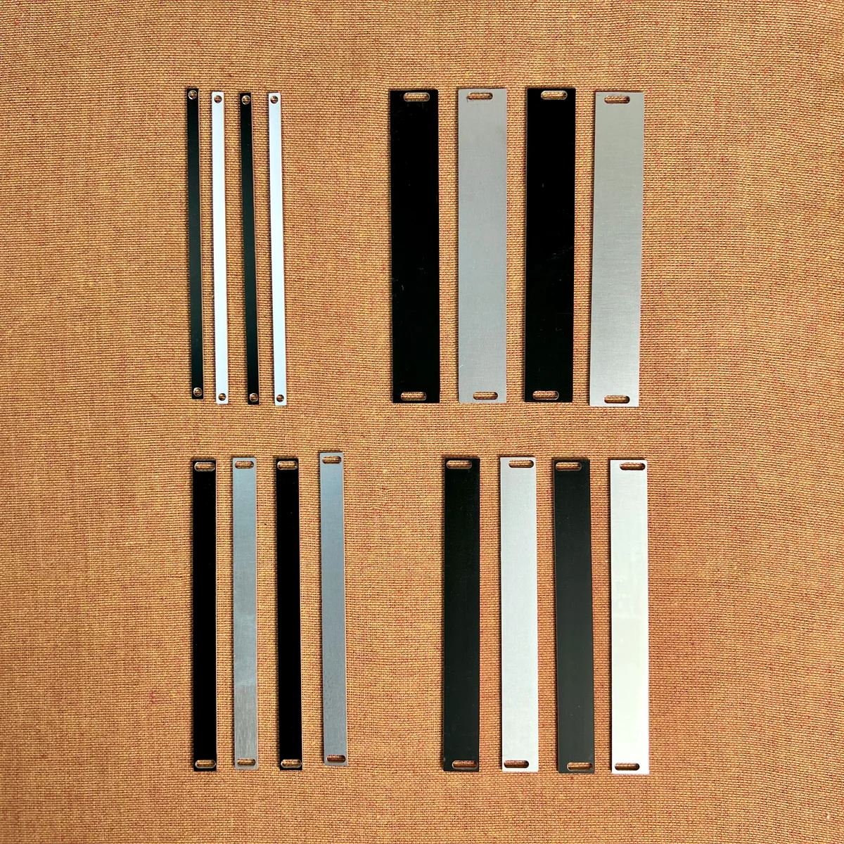 Takazudo Modular: アルミブランクパネル3U小 16枚セット