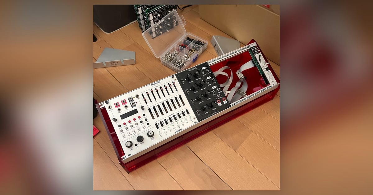 The 12HP USB Type-C モジュラーシンセサイザーケース モジュラーシンセトラベルケース特集 - Boutique Pedal NYC