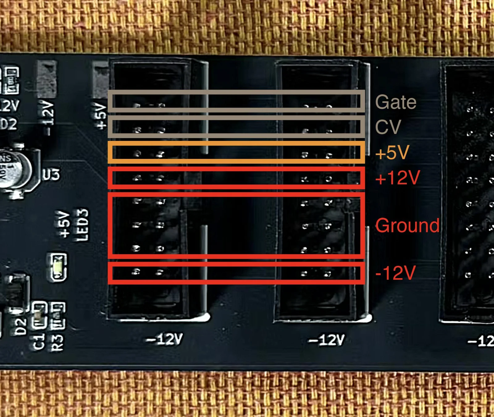 Photo: Terminals and their roles