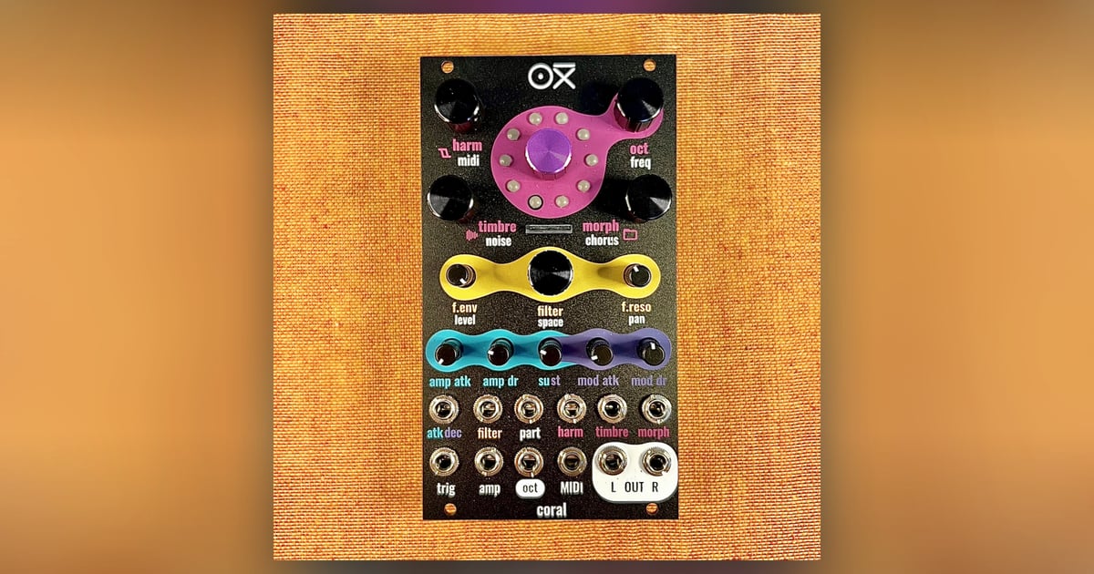 Oxi Instruments Oxi Coral モジュラーシンセ OXI Instruments: OXI Coral | Takazudo Modular
