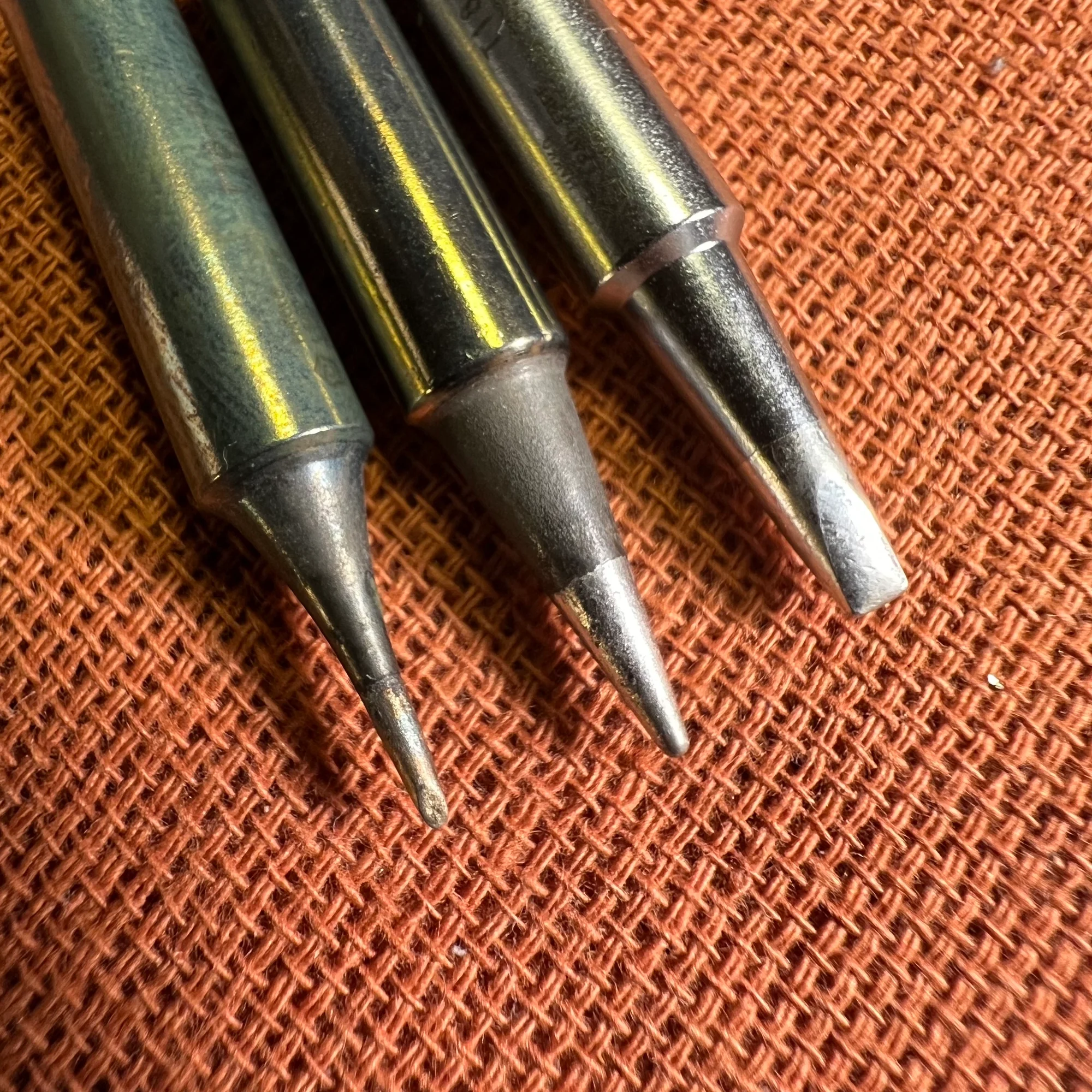 写真:交換用こて先