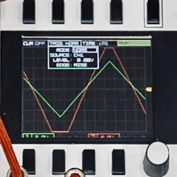 入力シグナルが歪んでいる例2:三角波