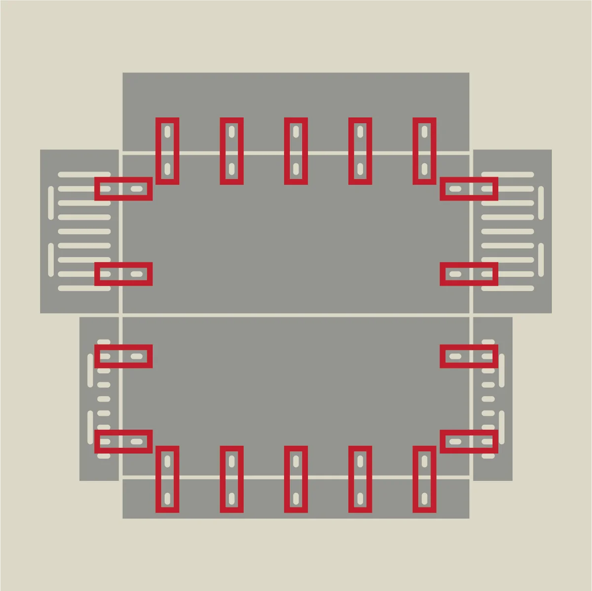 ベース部展開図2