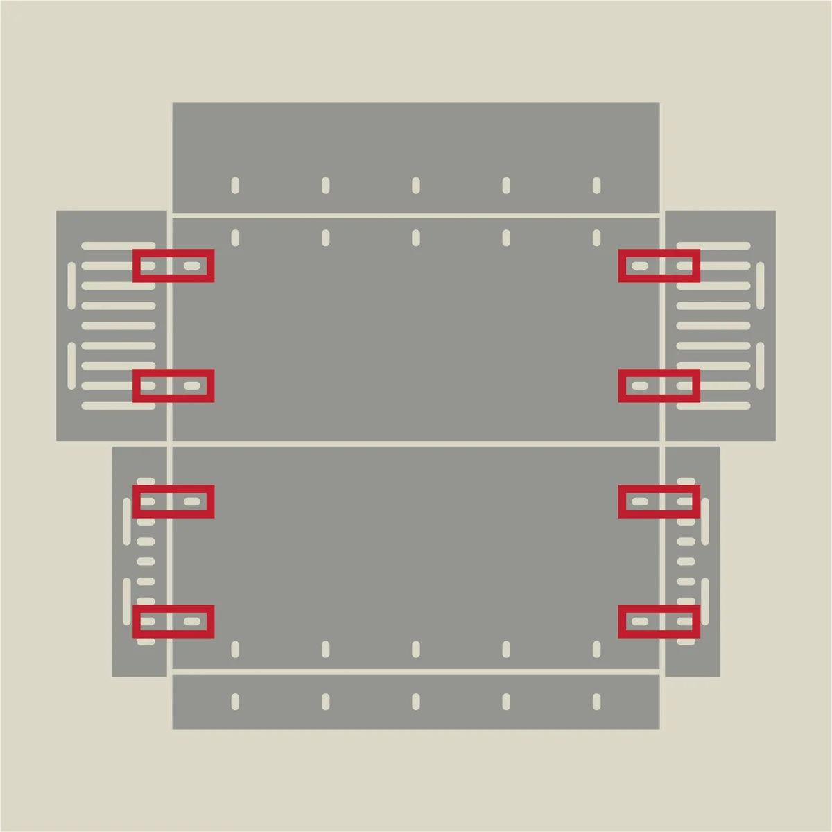 ベース部展開図2