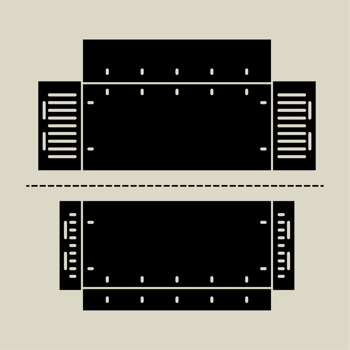 ベース部展開図1