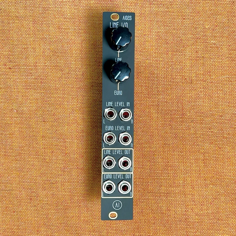 AI Synthesis: AI026 Line I/O Interface (Black Panel)