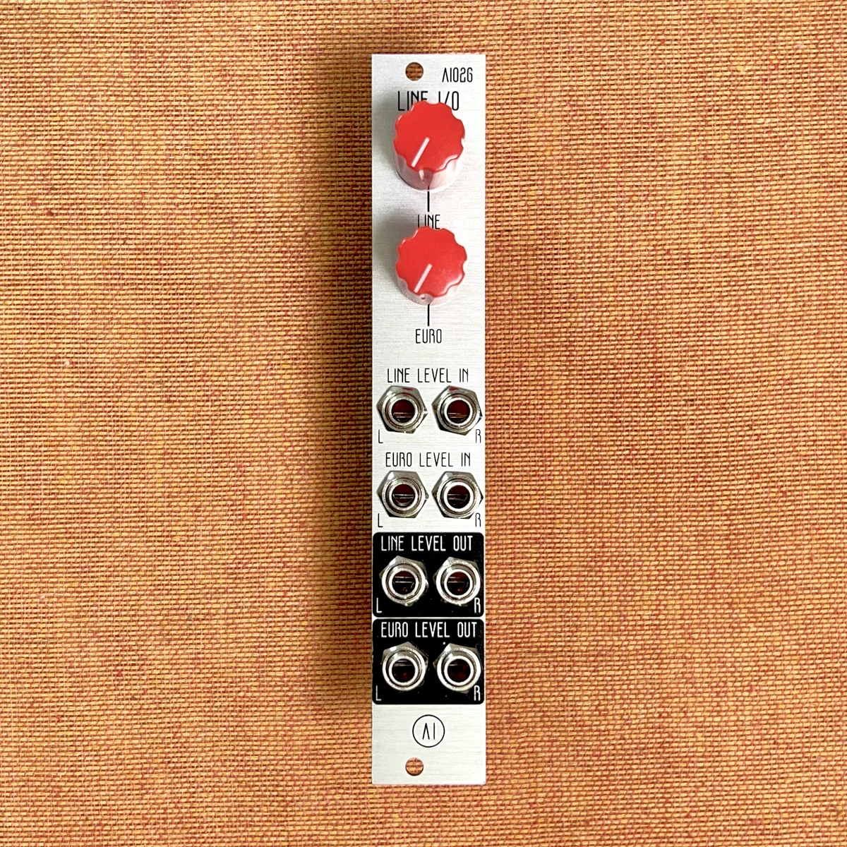 AI Synthesis: AI026 Line I/O Interface (Aluminium Panel)