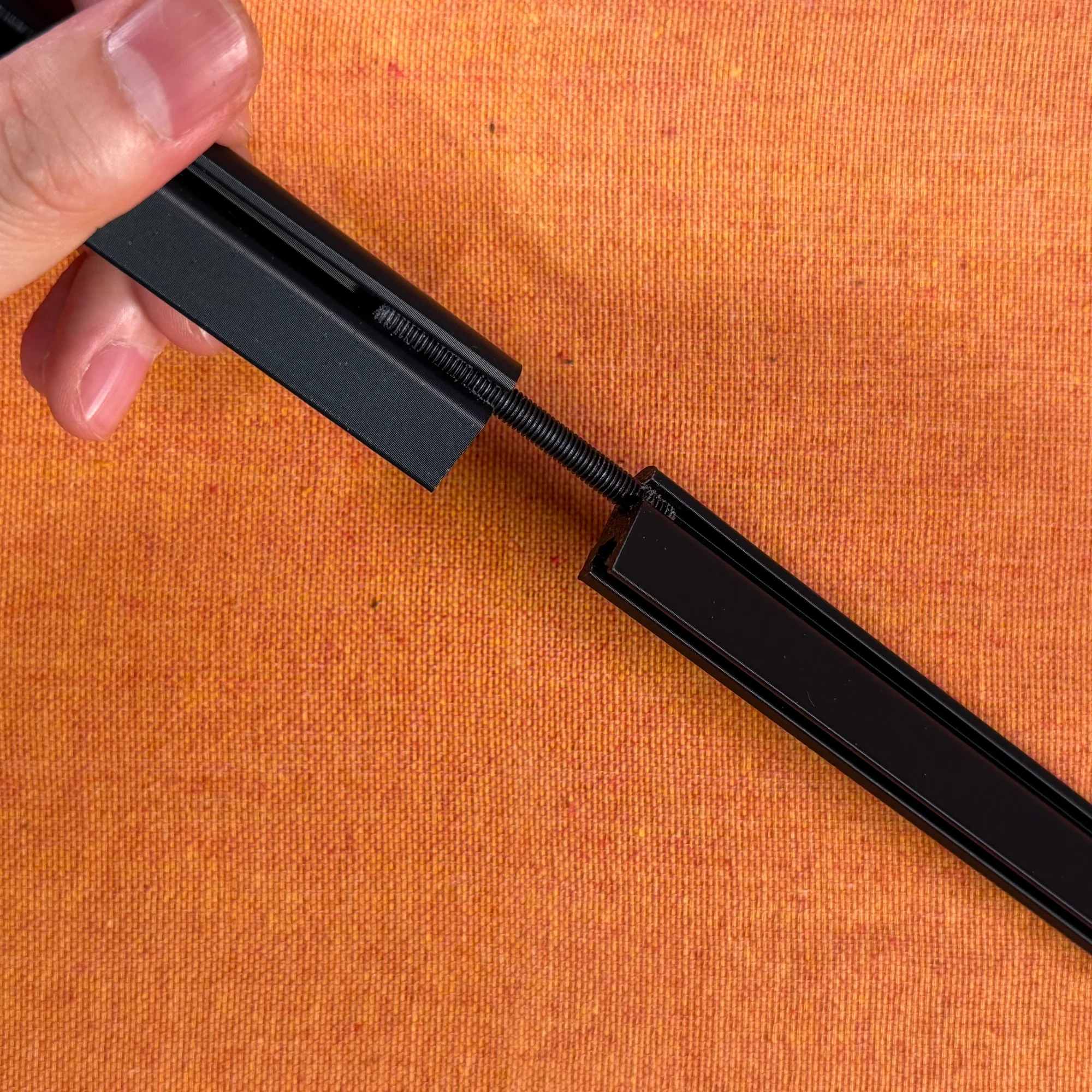 Photo of rail connection