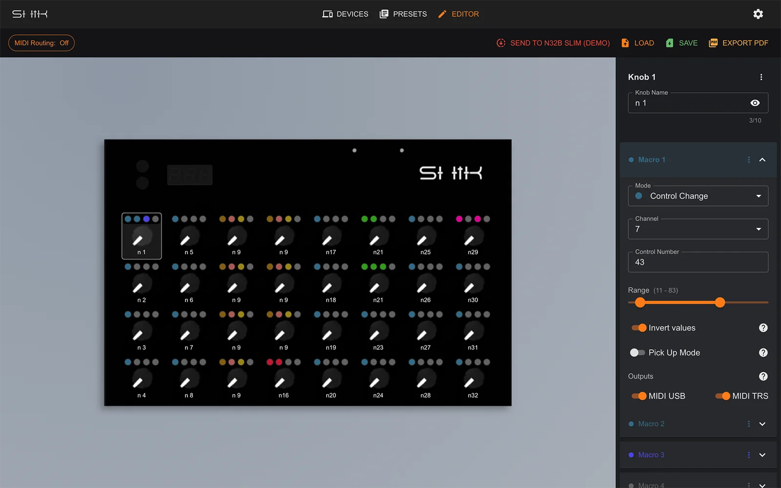 N32B Editor スクリーンショット