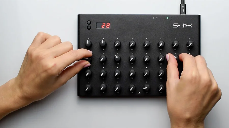 N32B Slimの操作風景