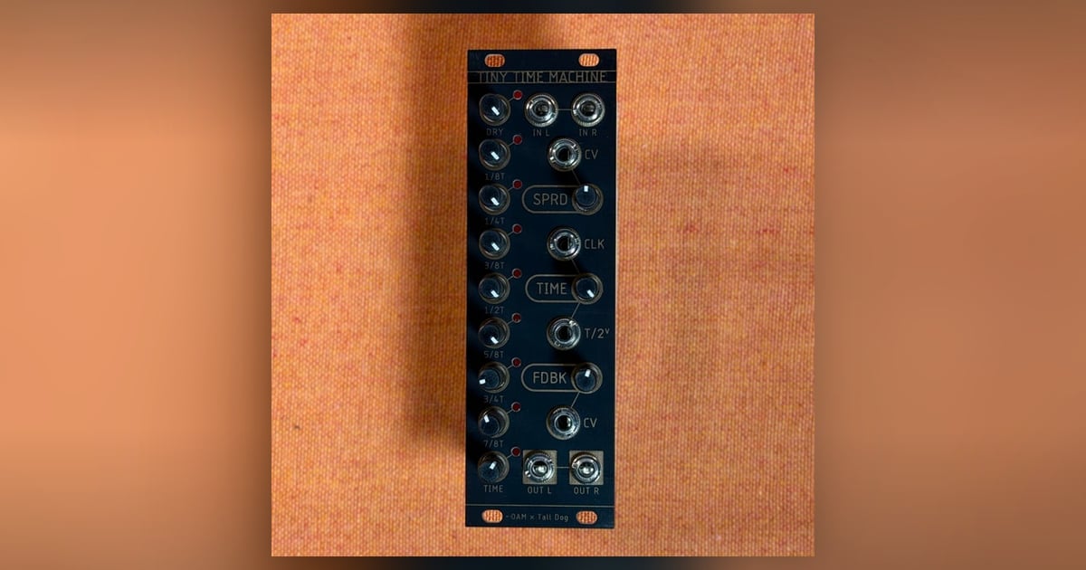 Olivia Artz Modular: Tiny Time Machine | Takazudo Modular