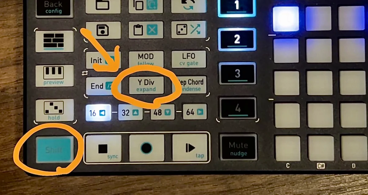 Expandボタンの写真