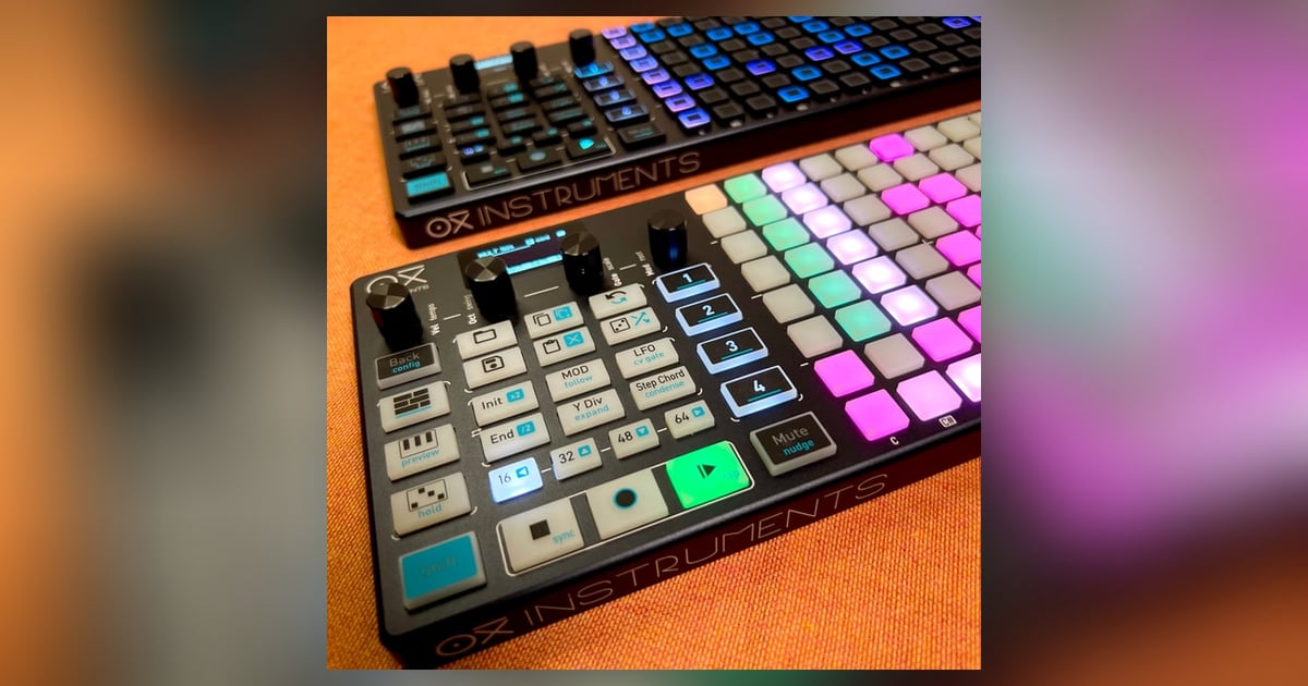 OXI Instruments OXI ONE BLACK モジュラーシンセ OXI ONE MKII MIDI/CV Sequencer BLACK Edition