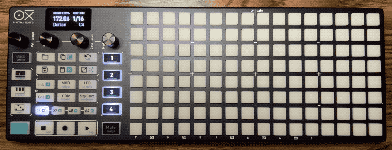 OXI ONE 解説 その1: 全体の設定とMono modeの操作 | Takazudo Modular