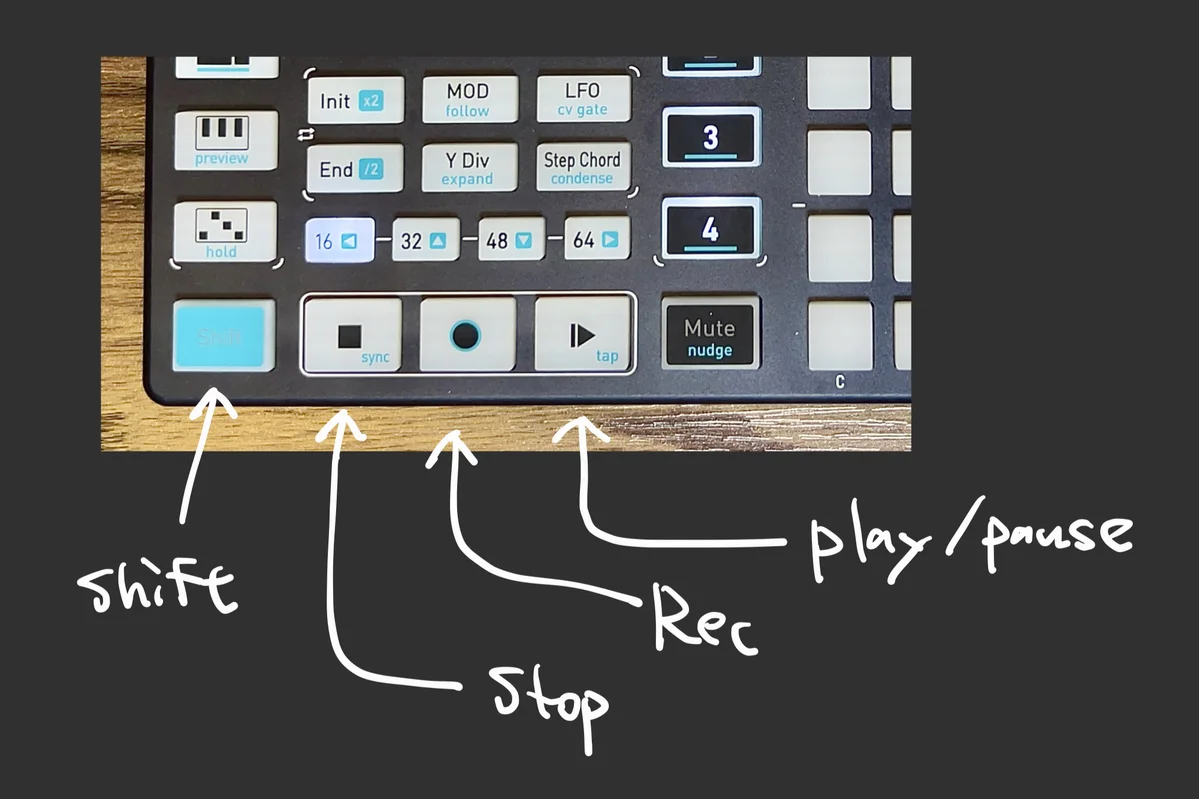 Playボタン周りの名称