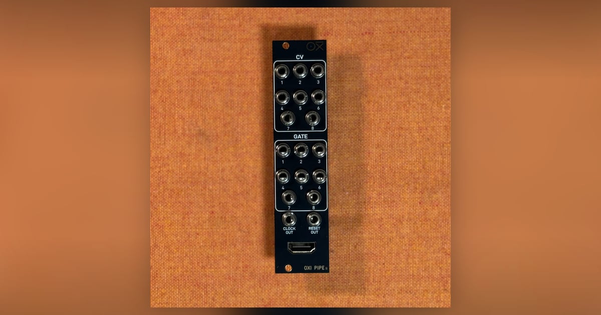 OXI PIPE モジュラーシンセ OXI Instruments: OXI Pipe MKII | Takazudo Modular