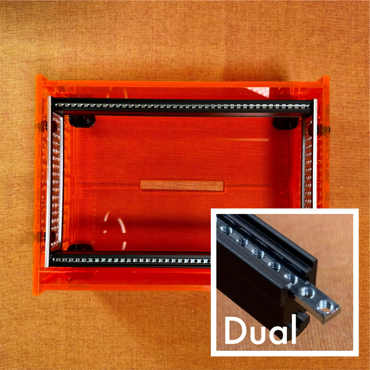 Takazudo Modular: zudo-block-40 Orange-Dual