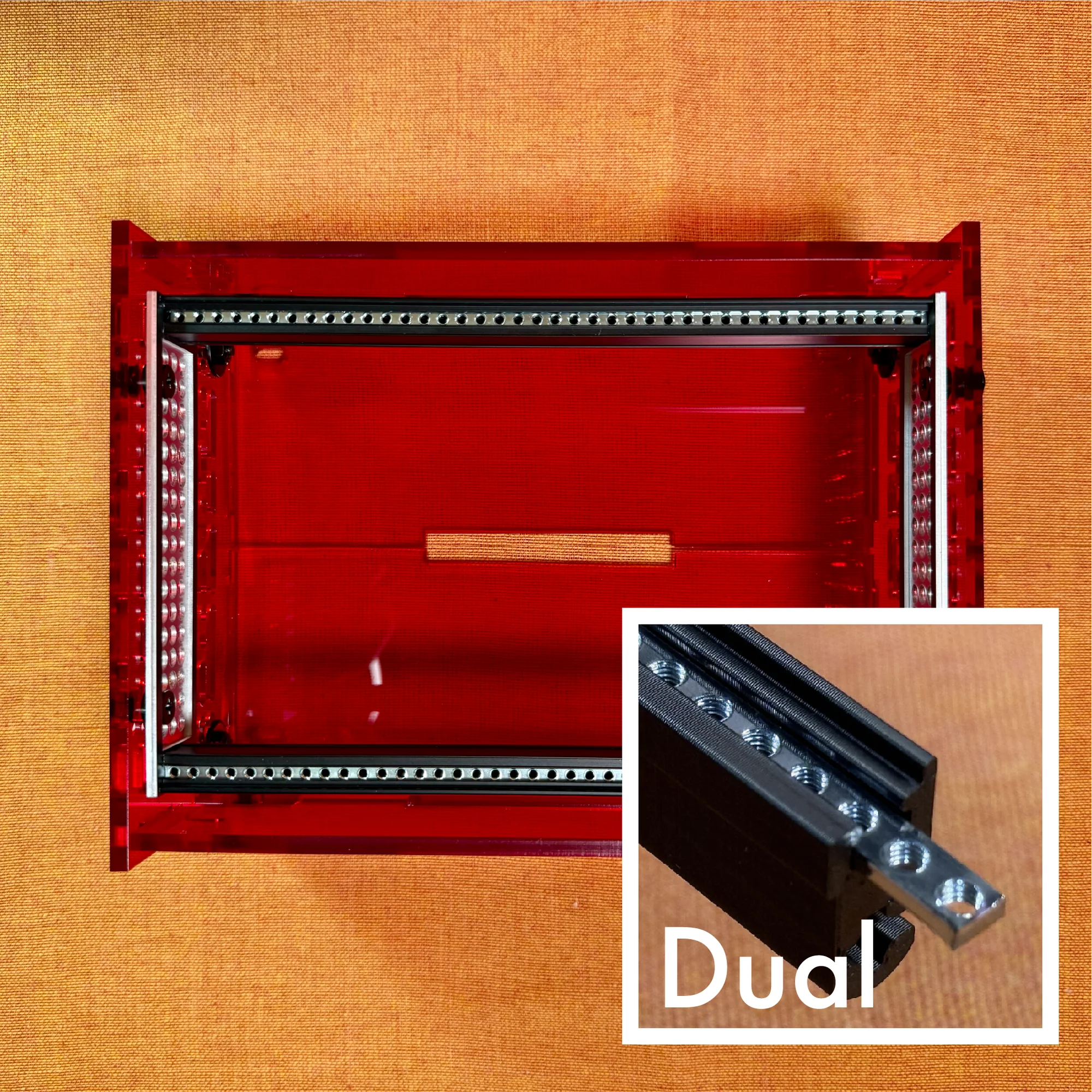 Takazudo Modular: zudo-block-40 Red-Dual