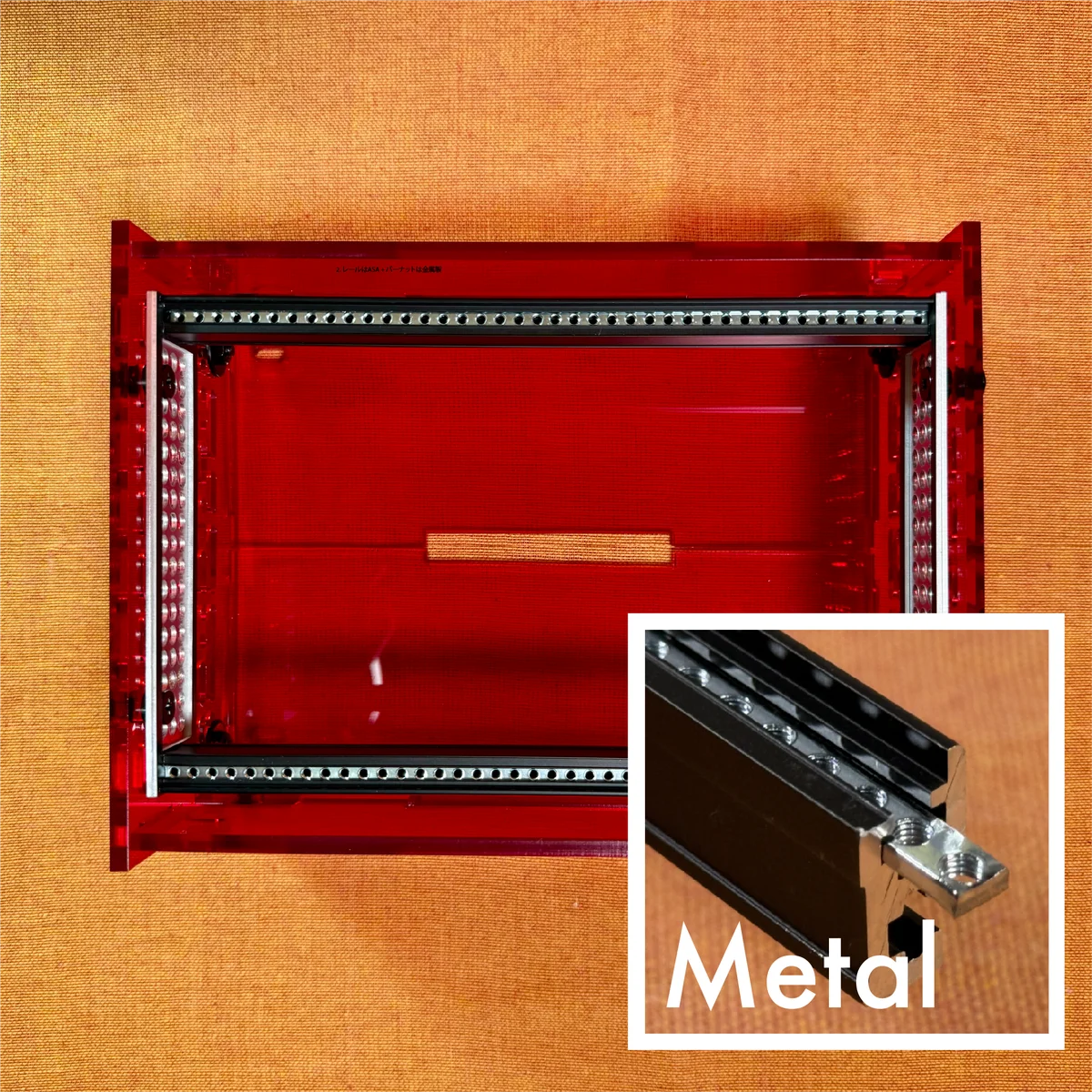 Takazudo Modular: zudo-block-40 Red-Metal