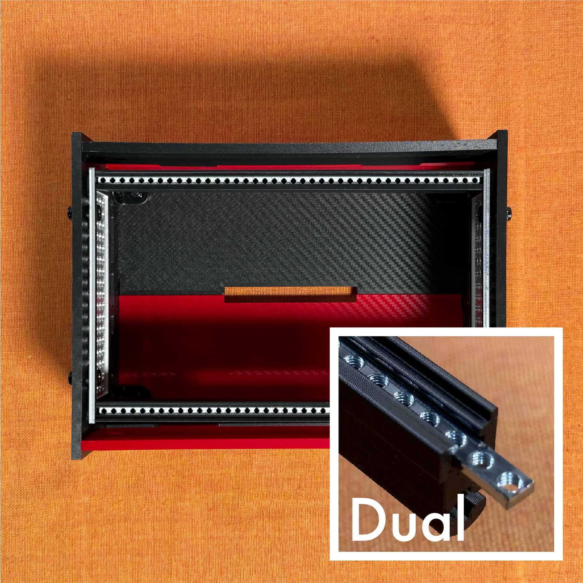 Takazudo Modular: zudo-block-40 Lite 02:KuroBeni-Dual