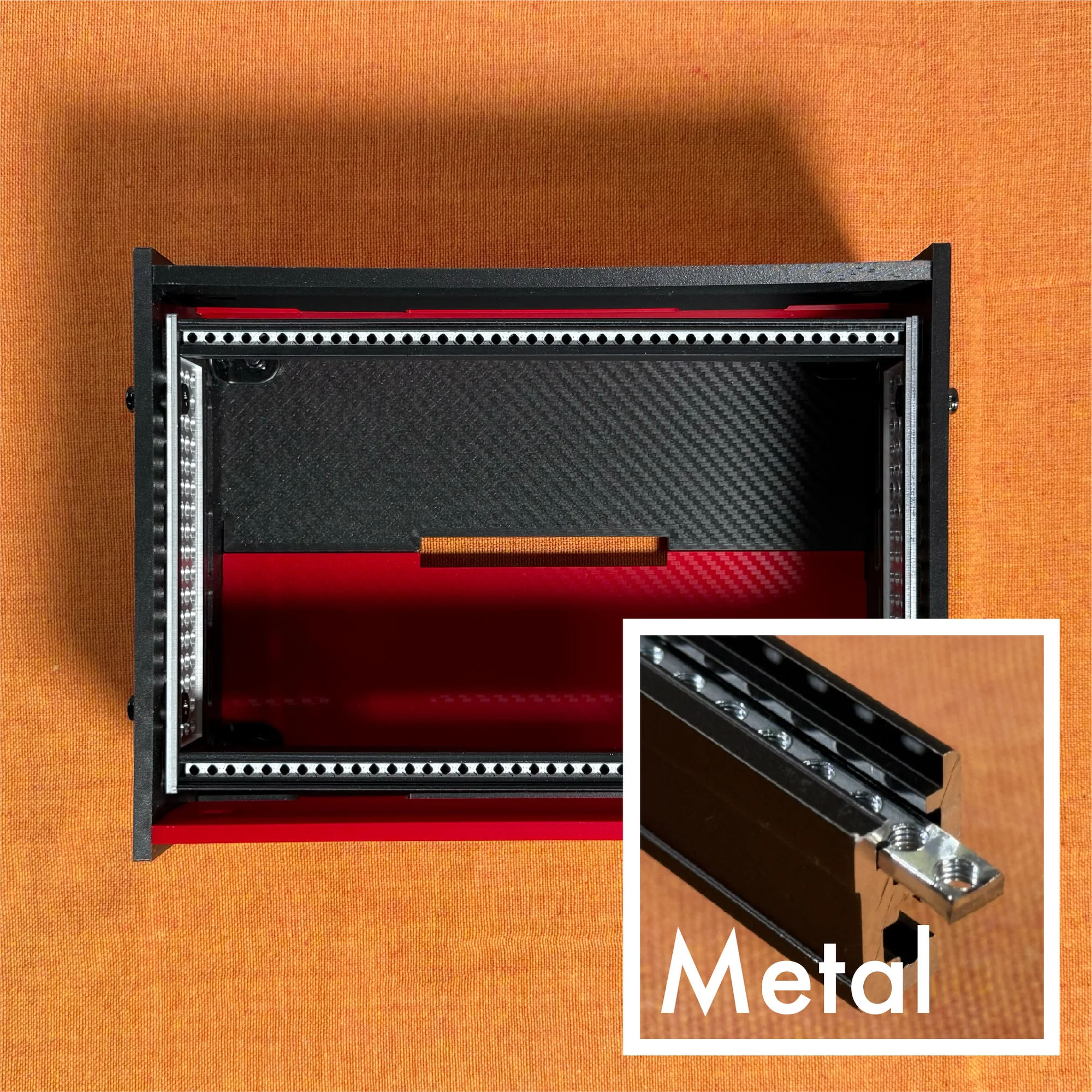 Takazudo Modular: zudo-block-40 Lite 02:KuroBeni-Metal