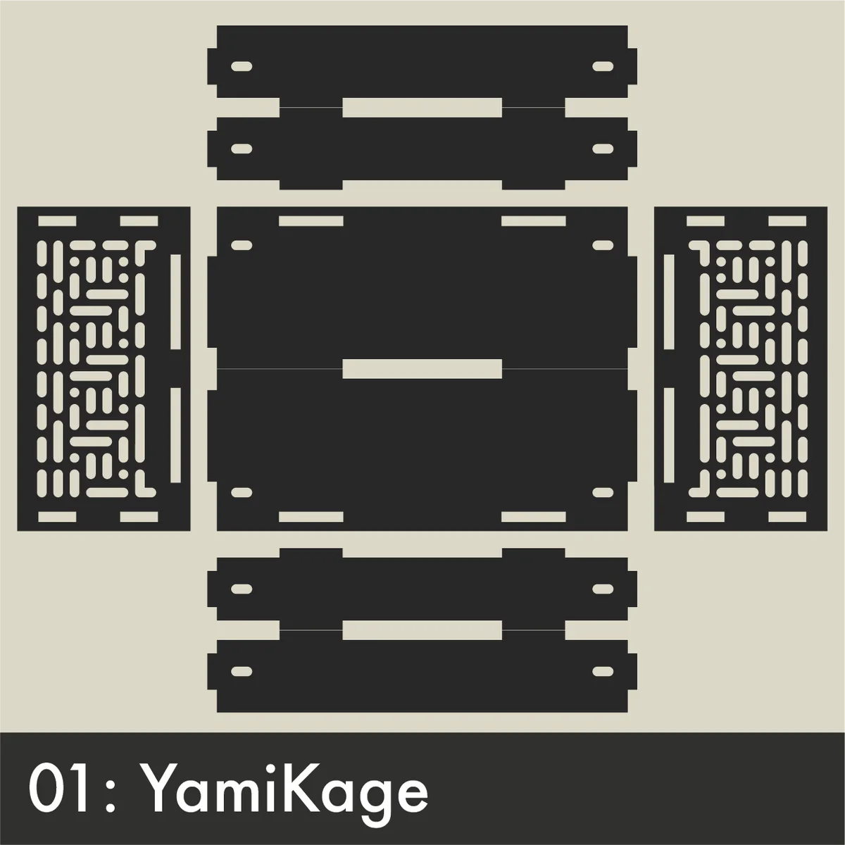 YamiKageのパネルカラー図