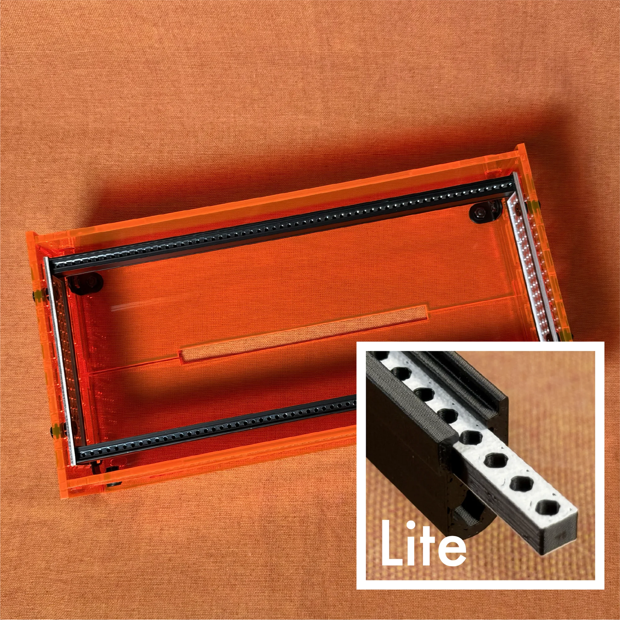 Takazudo Modular: zudo-block-60 Orange-Lite
