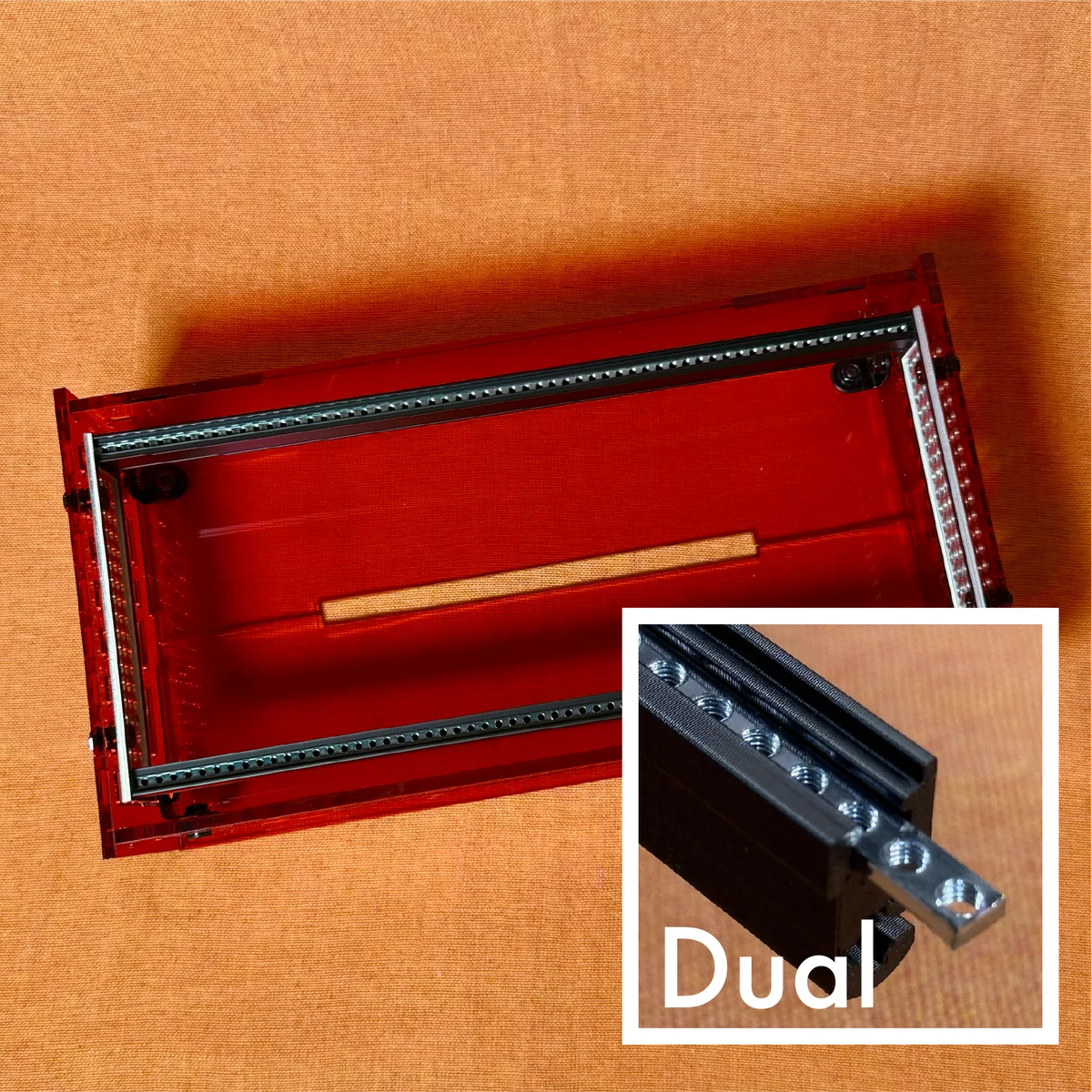 Takazudo Modular: zudo-block-60 Red-Dual