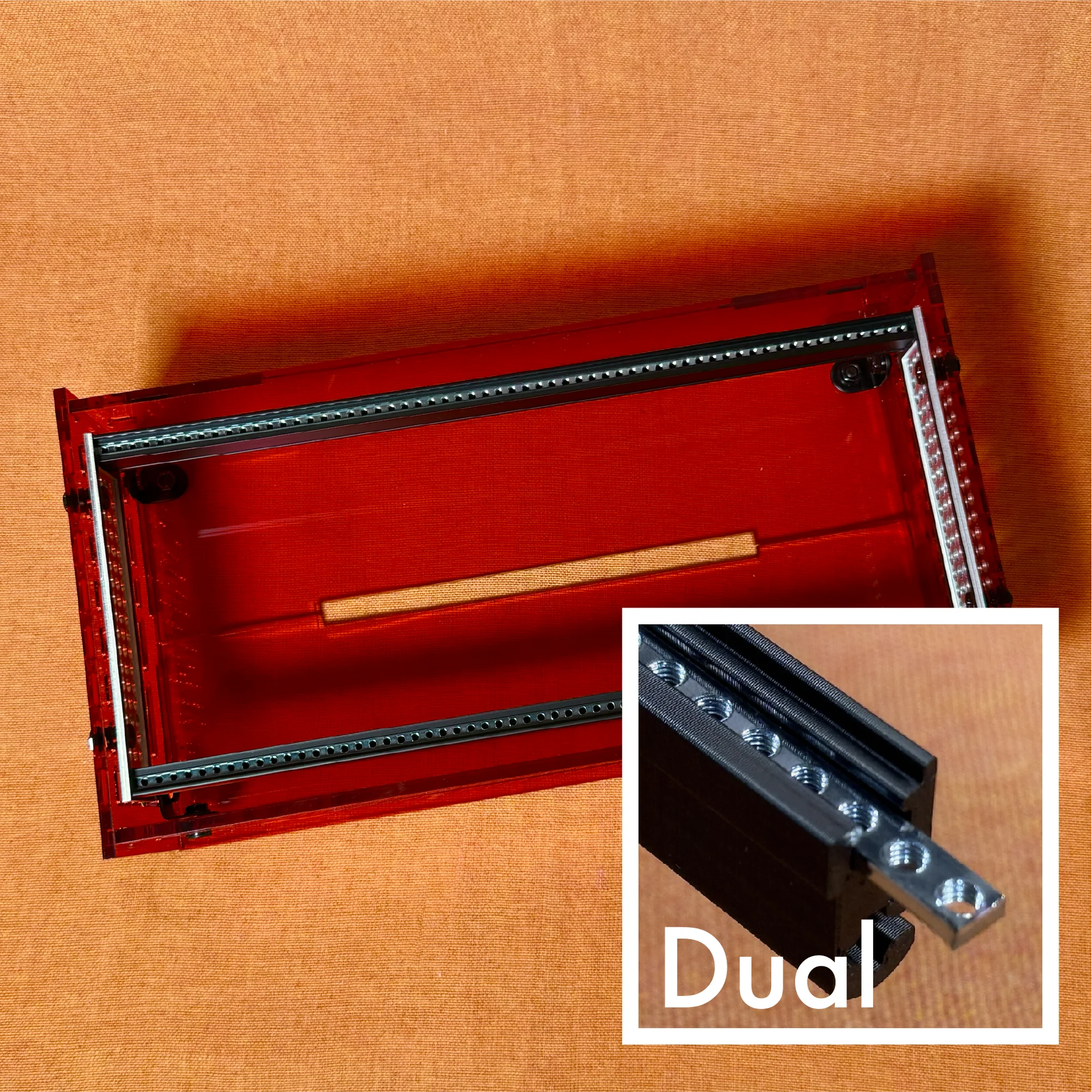 Takazudo Modular: zudo-block-60 Red-Dual