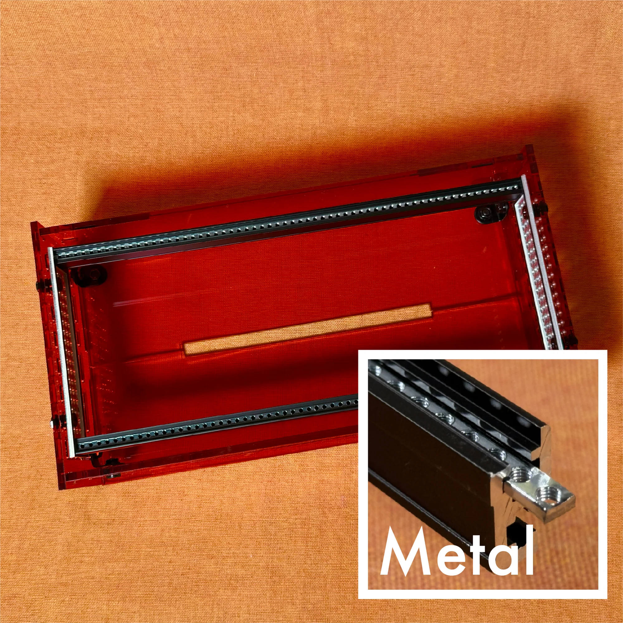 Takazudo Modular: zudo-block-60 Red-Metal