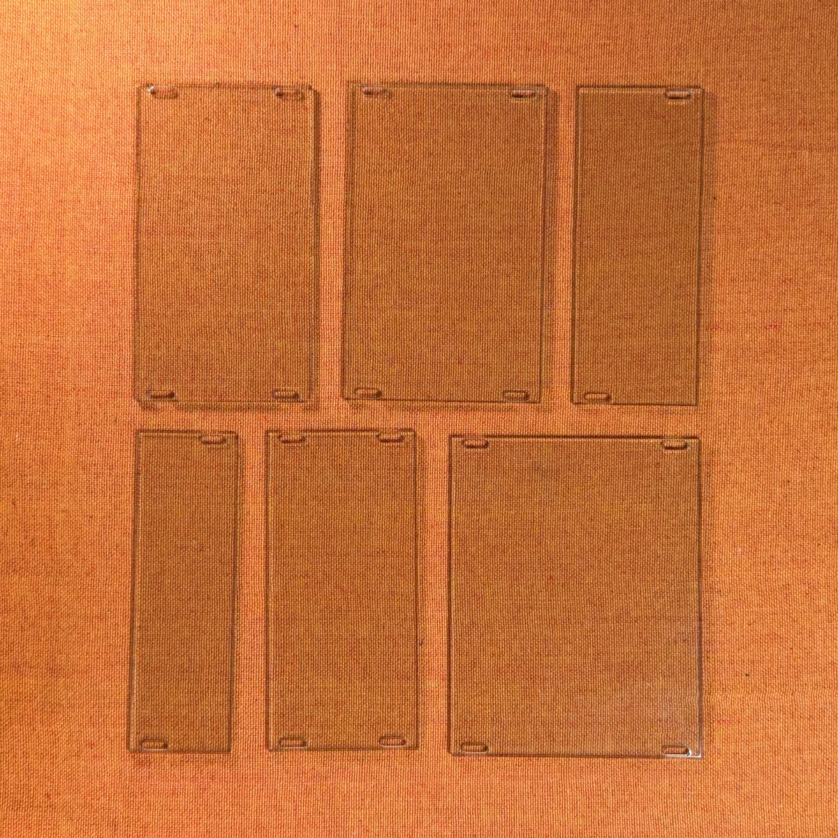 Takazudo Modular: ブランクパネル: Iromihon-ACR GlassCyan-L