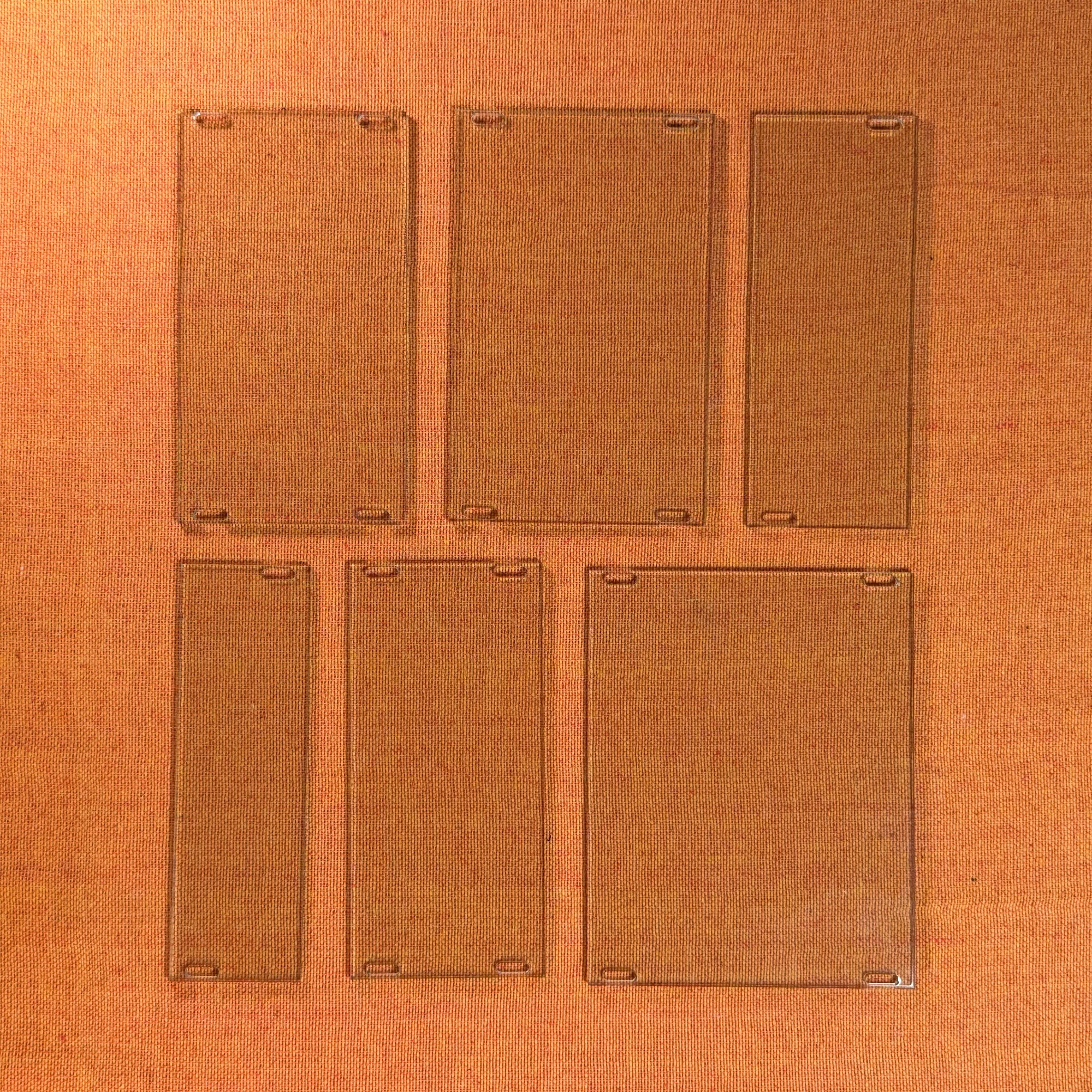 Takazudo Modular: ブランクパネル: Iromihon-ACR GlassCyan-L