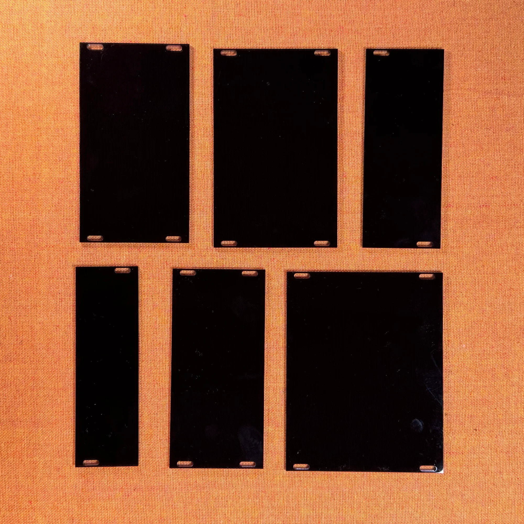 Takazudo Modular: ブランクパネル: Iromihon-ACR Shadow-L