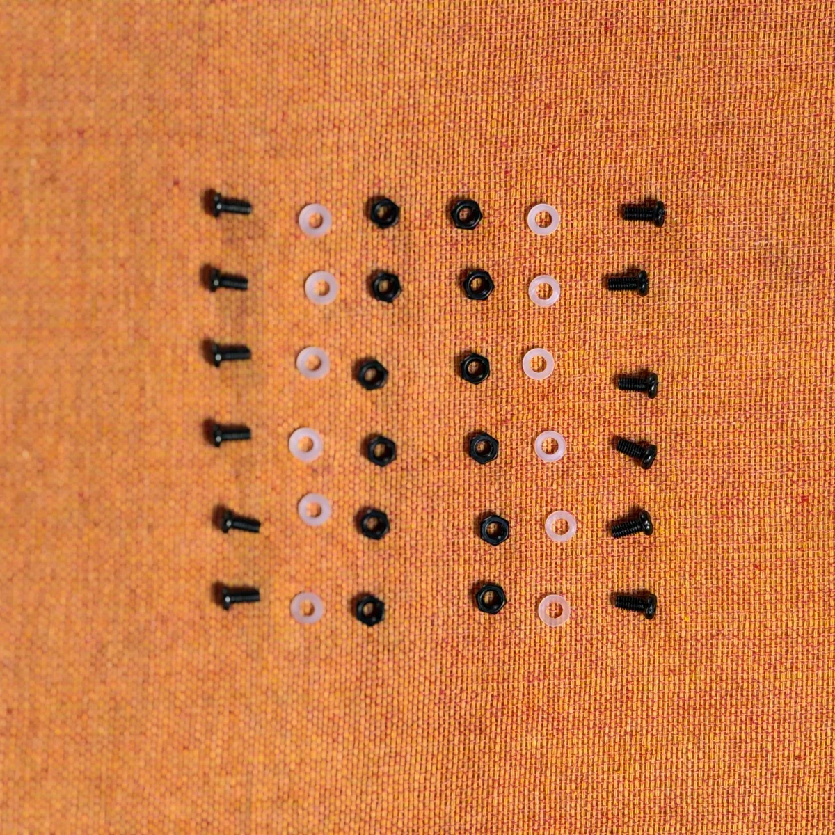 zudo-3u-to-1u included hardware set (screws / washers / nuts)