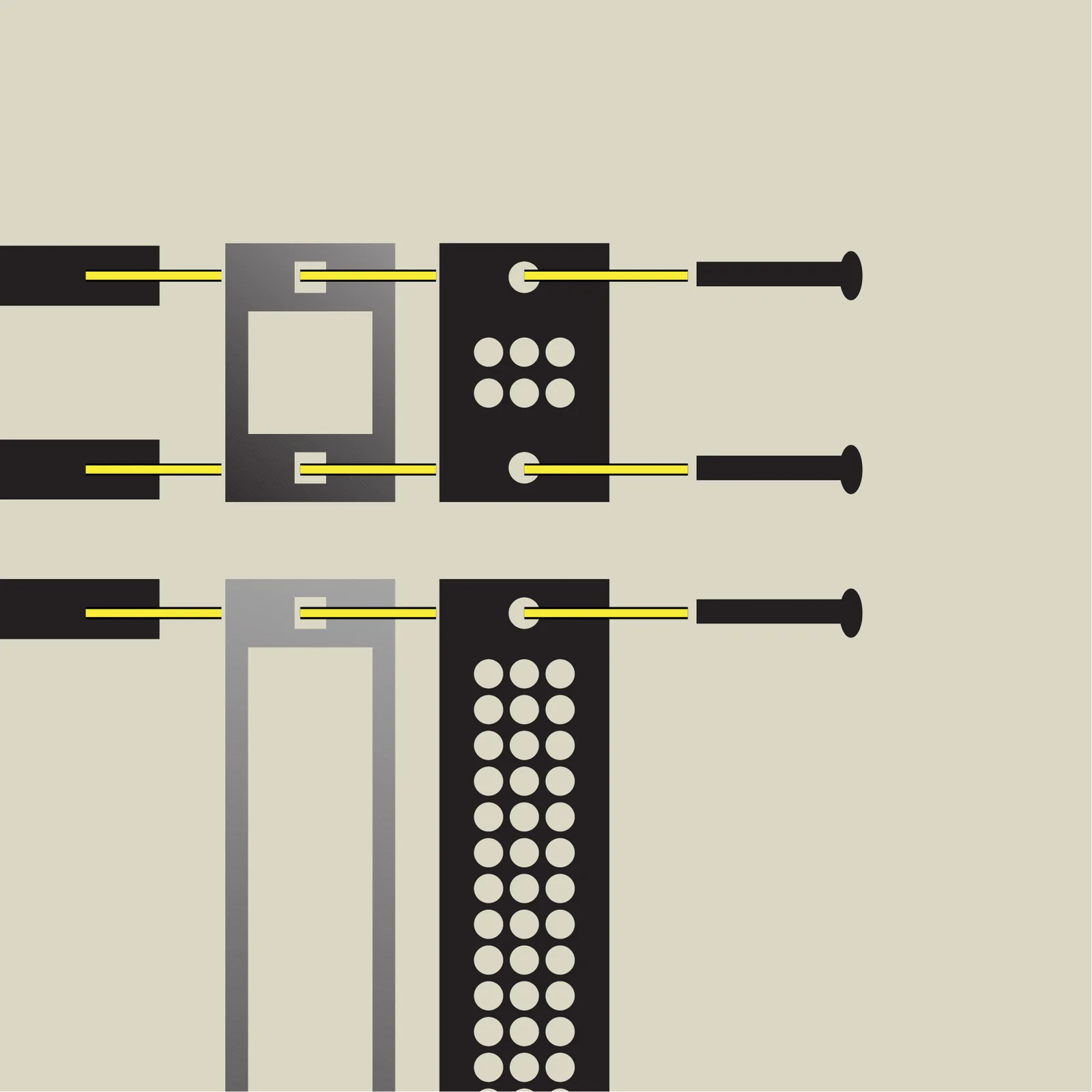 通常の組み立て