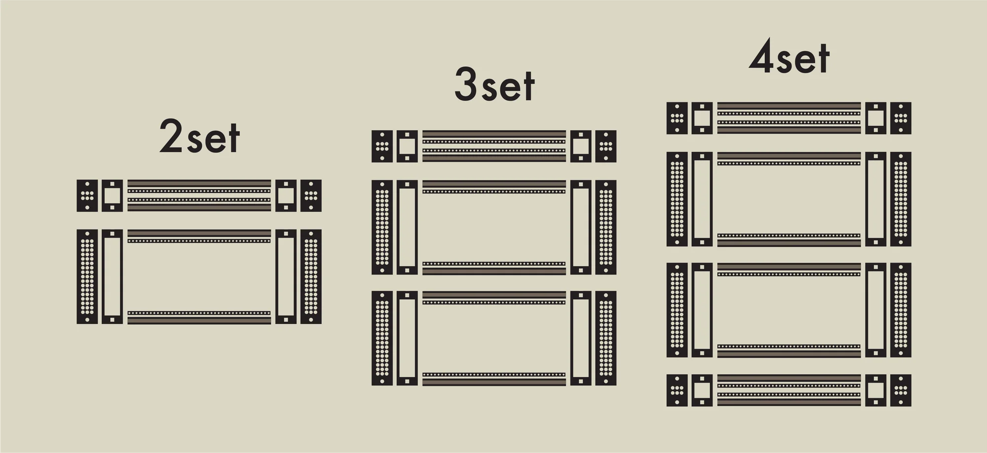 組み合わせ例の図