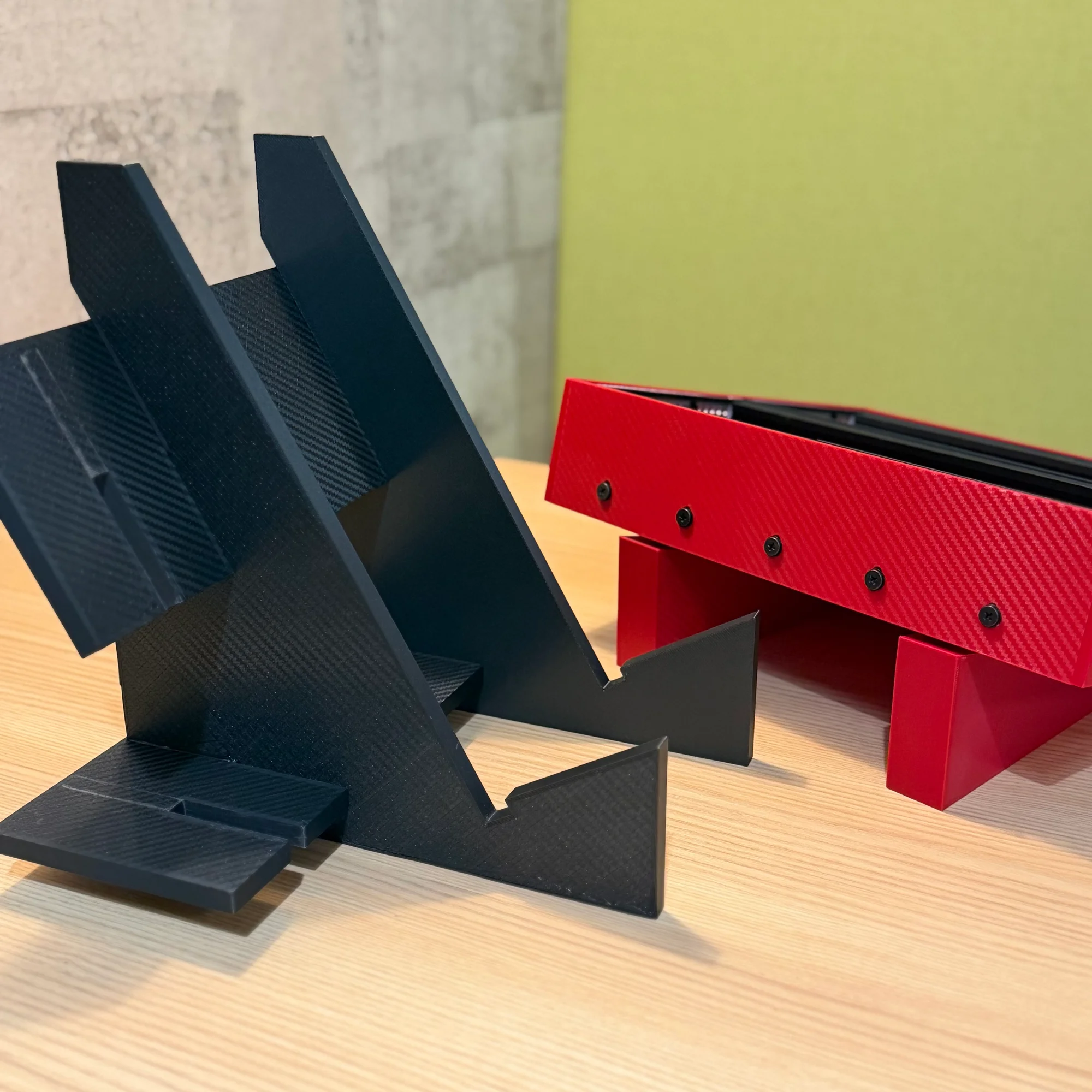 zudo-stand-60x2に10BOXを載せた写真4