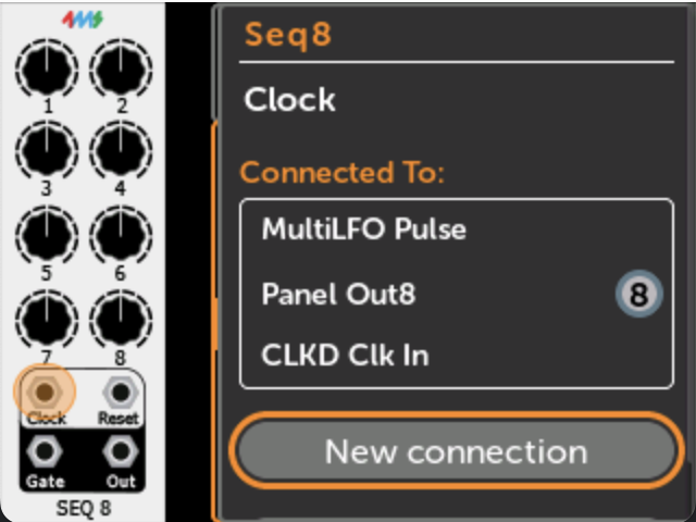 接続ジャック終端