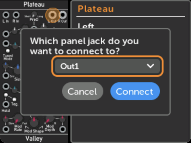 パネルケーブルポップアップ