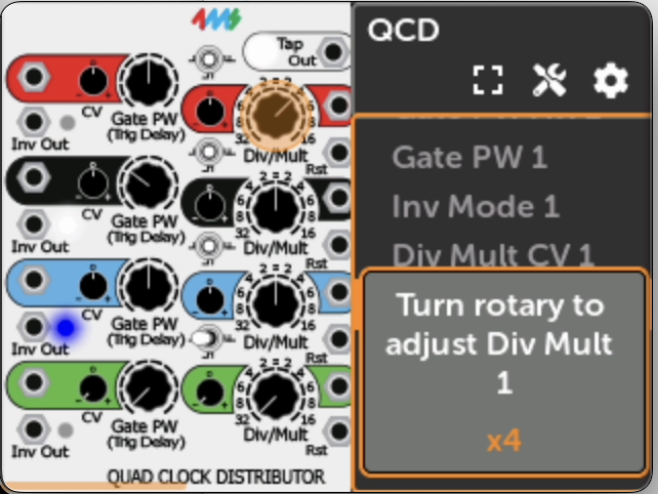 QCD クイック調整