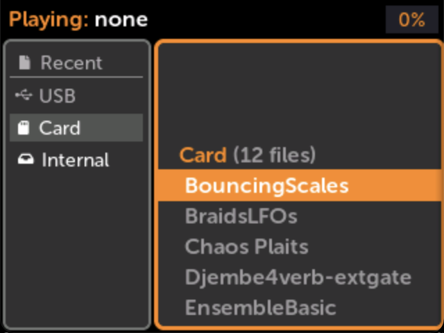 VCV Bouncing Scalesをロード