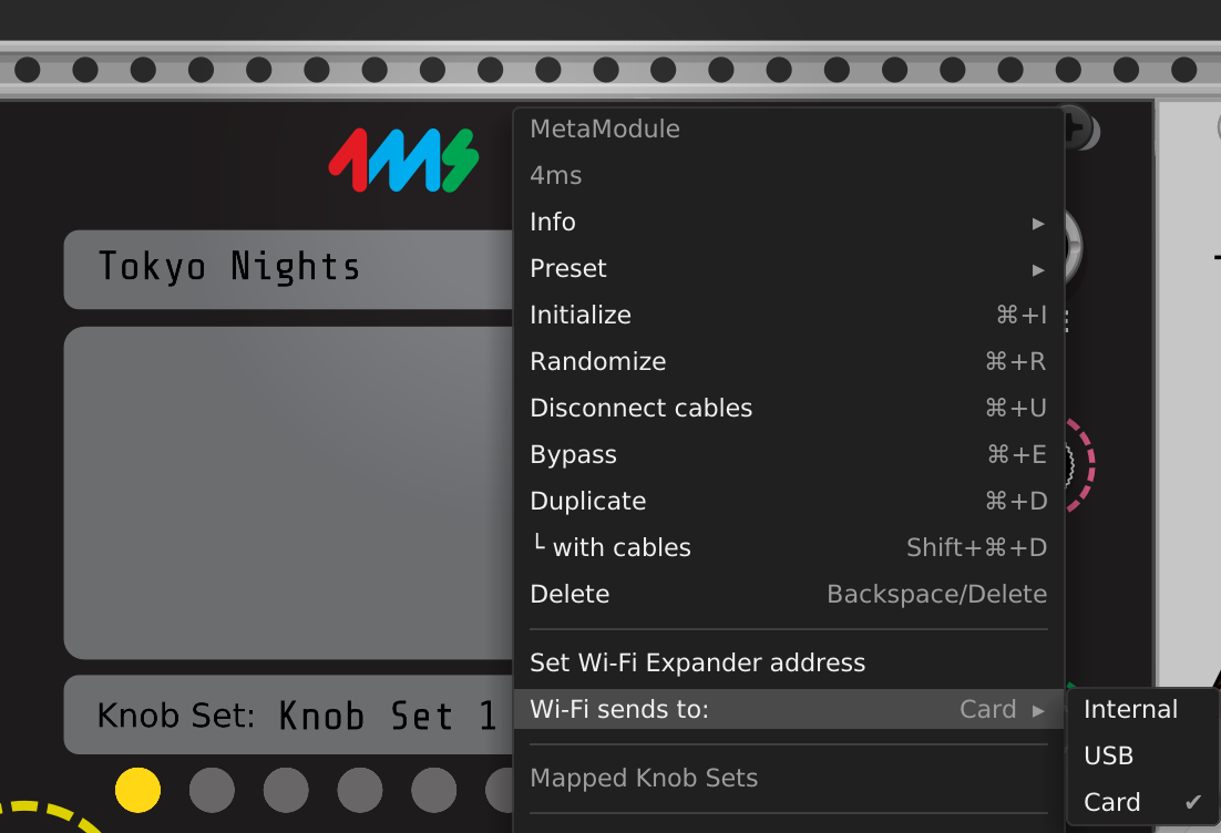 VCV WiFi ボリューム