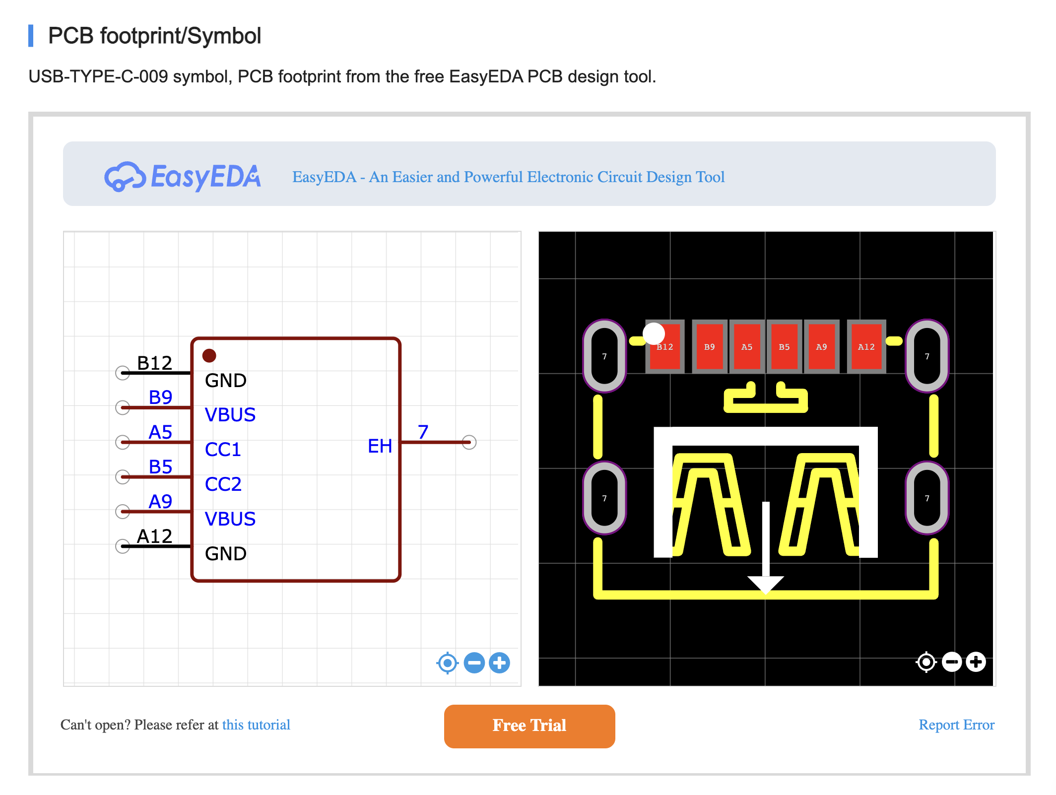 USB Type-C 6P Package Preview